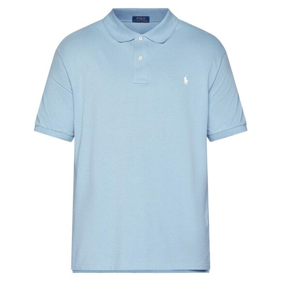 Polo Ralph Lauren Mens Big & Tall The Iconic Mesh Polo Shirt XLT Blue - NWOT - Picture 4 of 4